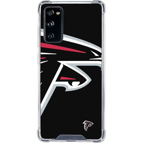 NFL Atlanta Falcons Large Logo Galaxy S20 FE Clear Case